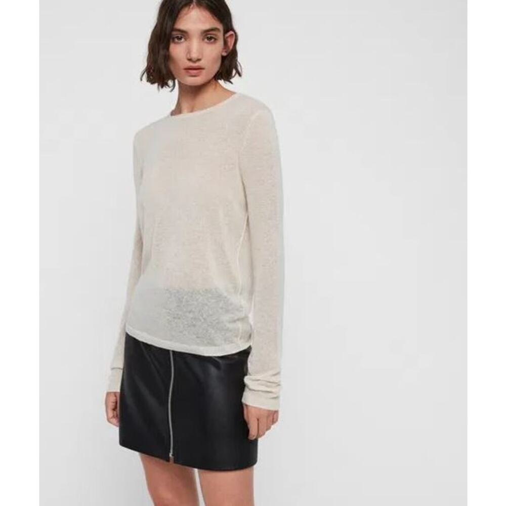 NWT! AllSaints Una Crew Neck Jumper‎ WK064R XS
